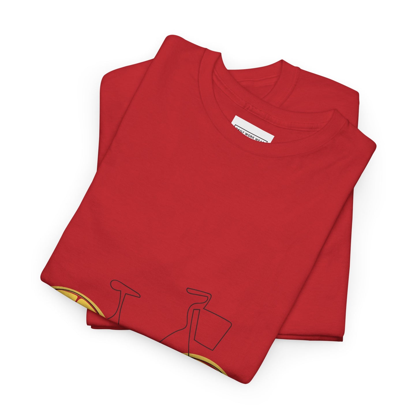 Heavy Cotton Tee - Classic and Durable Unisex Shirt