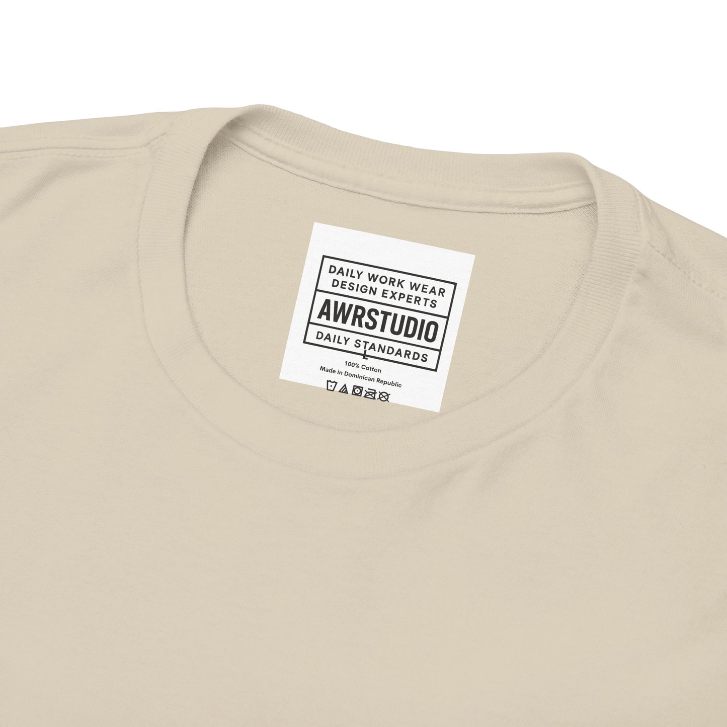Heavy Cotton Tee - Classic and Durable Unisex Shirt