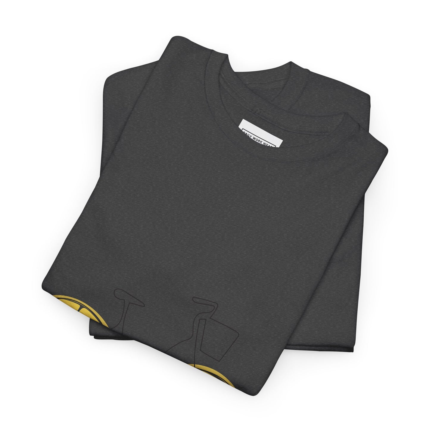 Heavy Cotton Tee - Classic and Durable Unisex Shirt