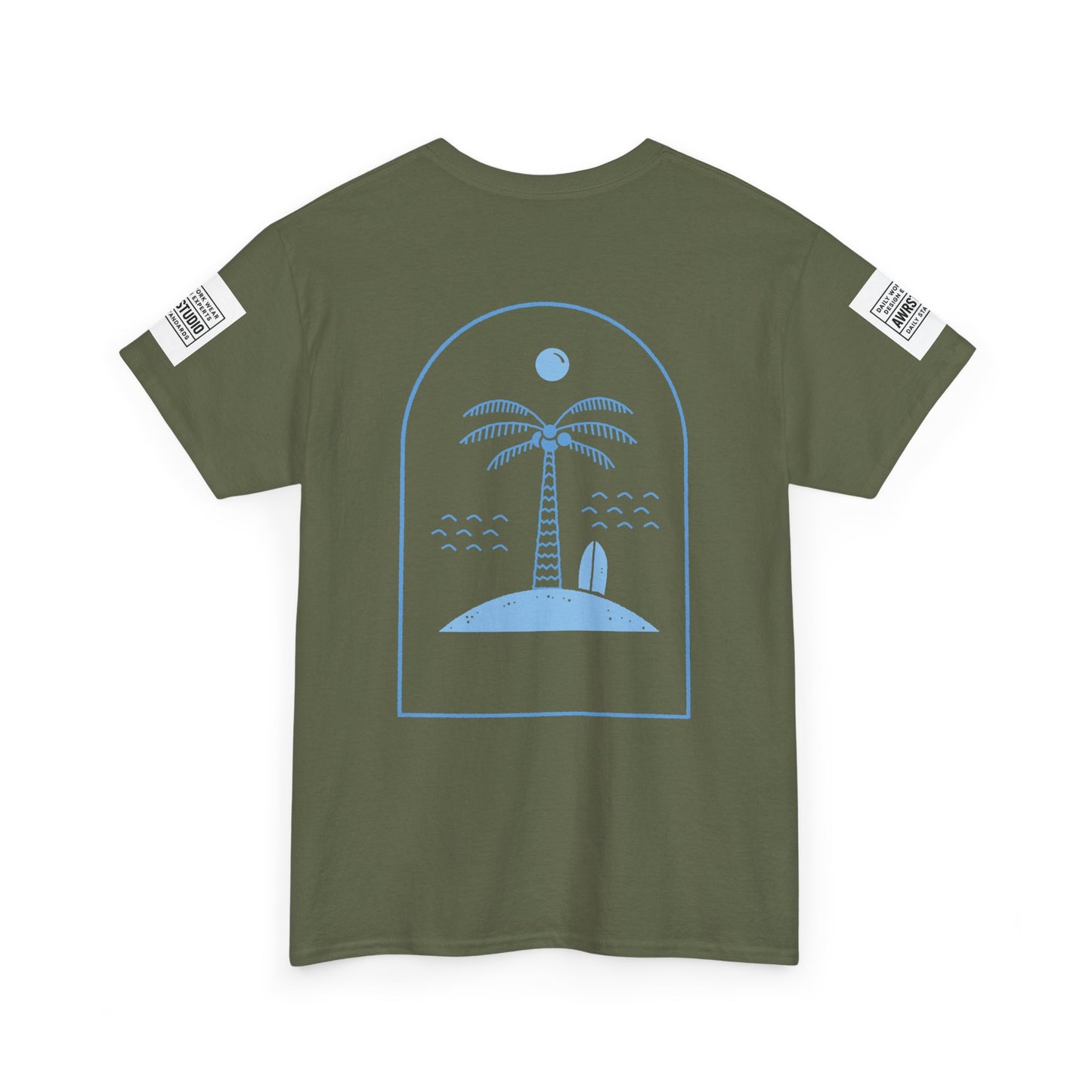 Heavy Cotton Tee - Classic and Durable Unisex Shirt