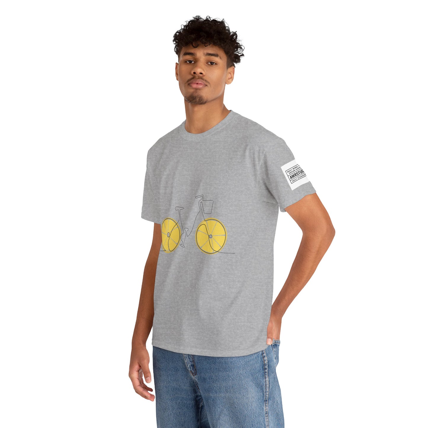 Heavy Cotton Tee - Classic and Durable Unisex Shirt
