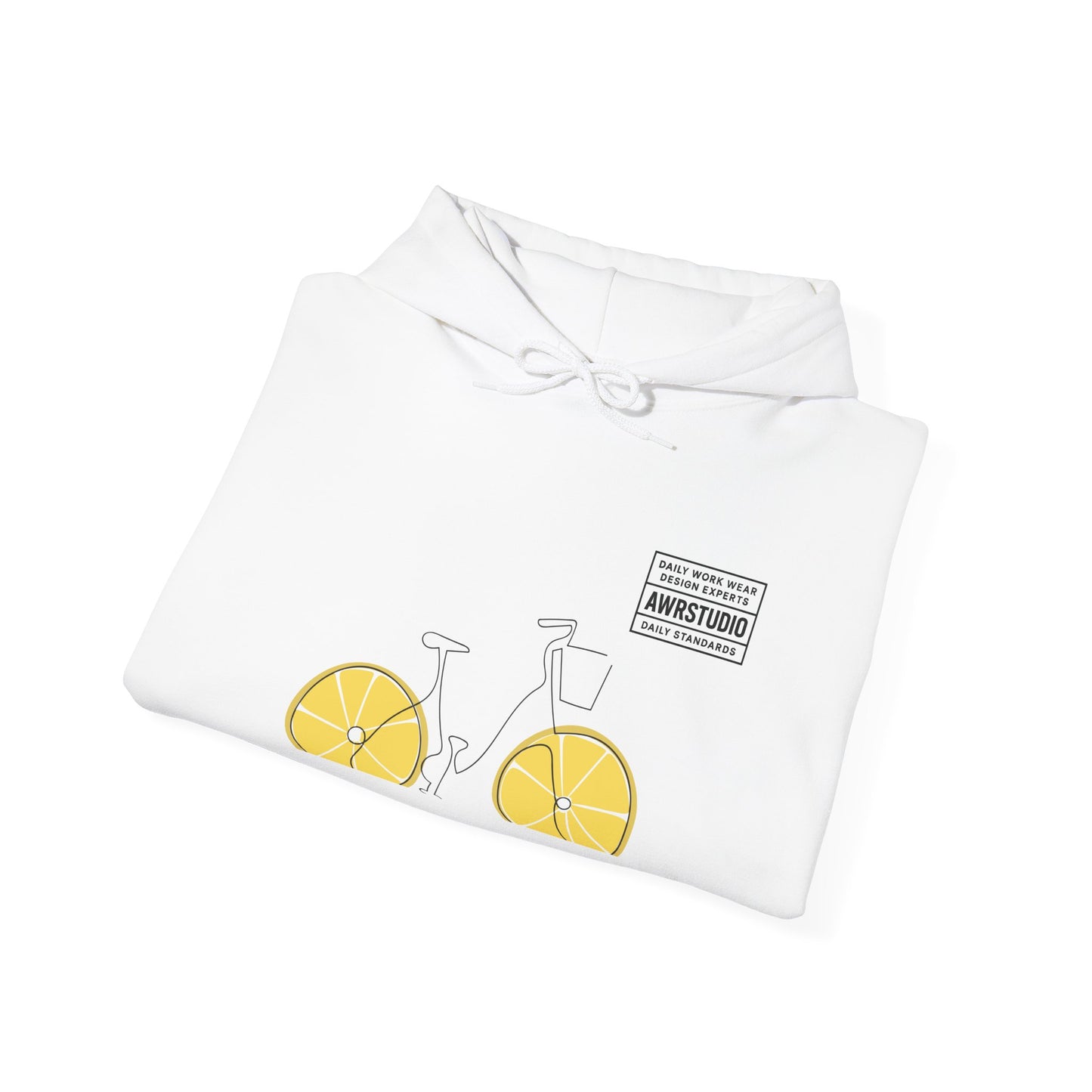 Cheerful Bike and Smile Unisex Hoodie