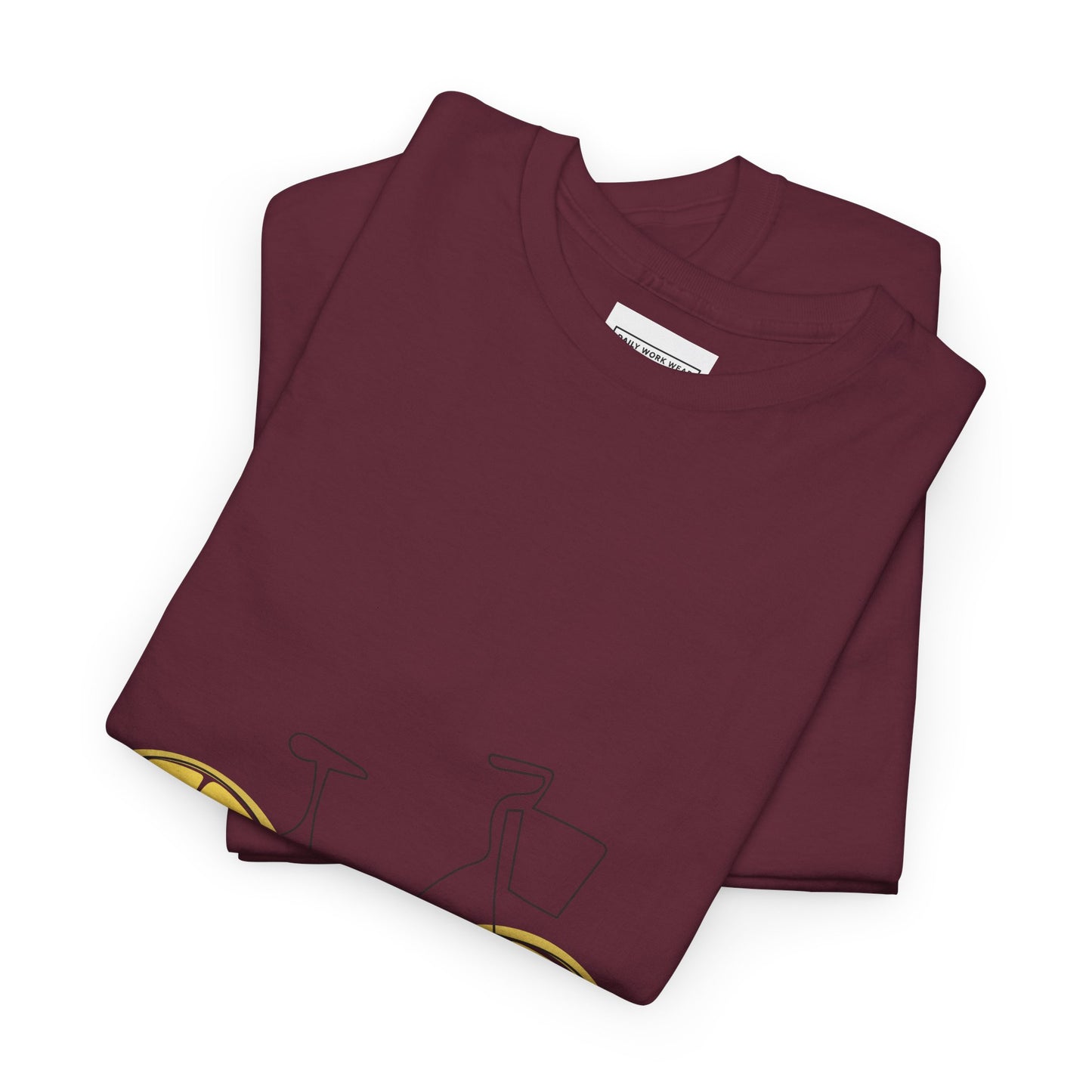 Heavy Cotton Tee - Classic and Durable Unisex Shirt