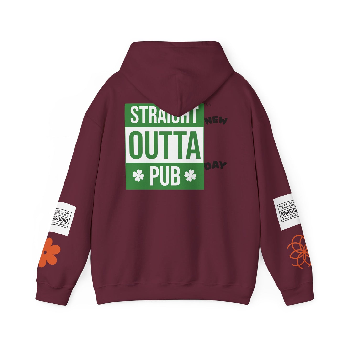 Cheerful Bike and Smile Unisex Hoodie