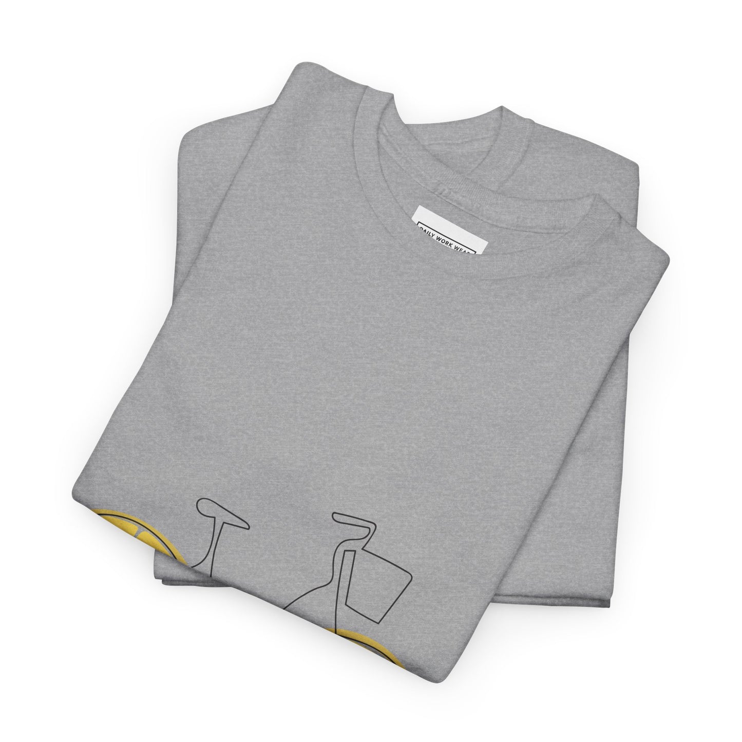 Heavy Cotton Tee - Classic and Durable Unisex Shirt