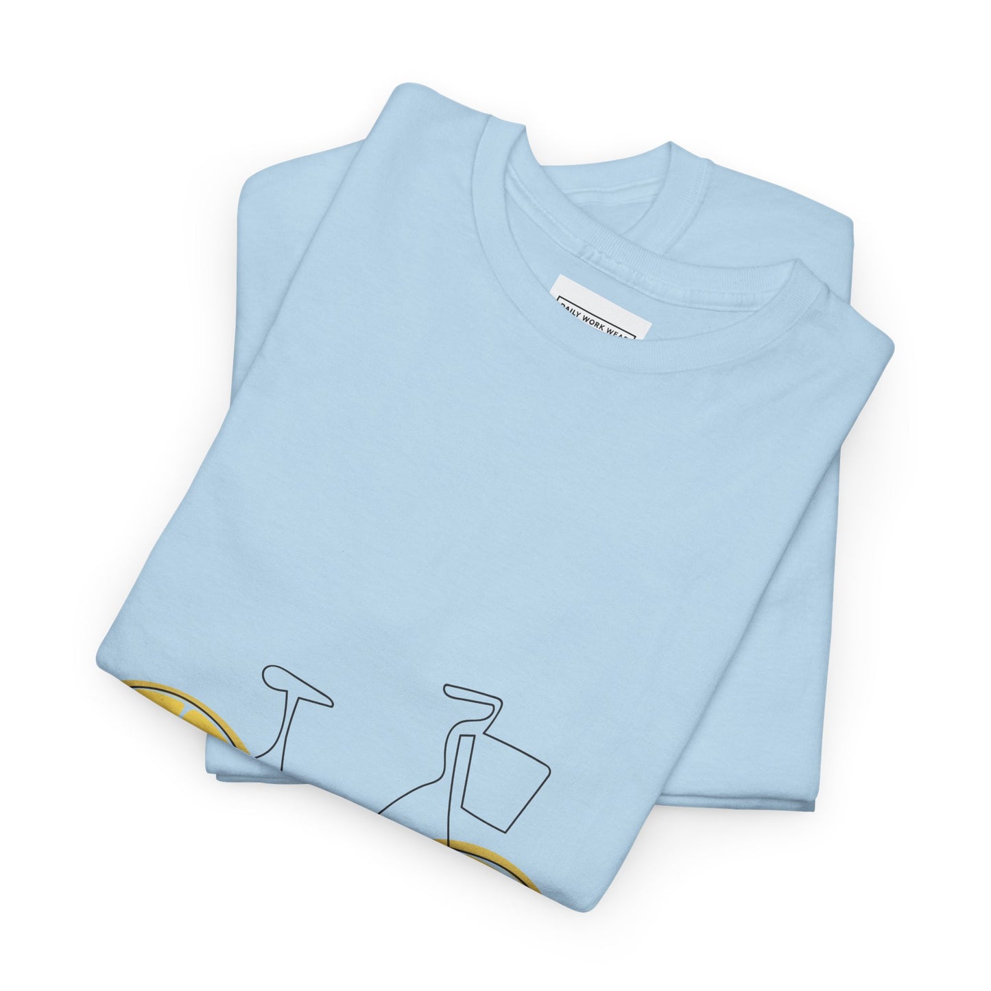 Heavy Cotton Tee - Classic and Durable Unisex Shirt
