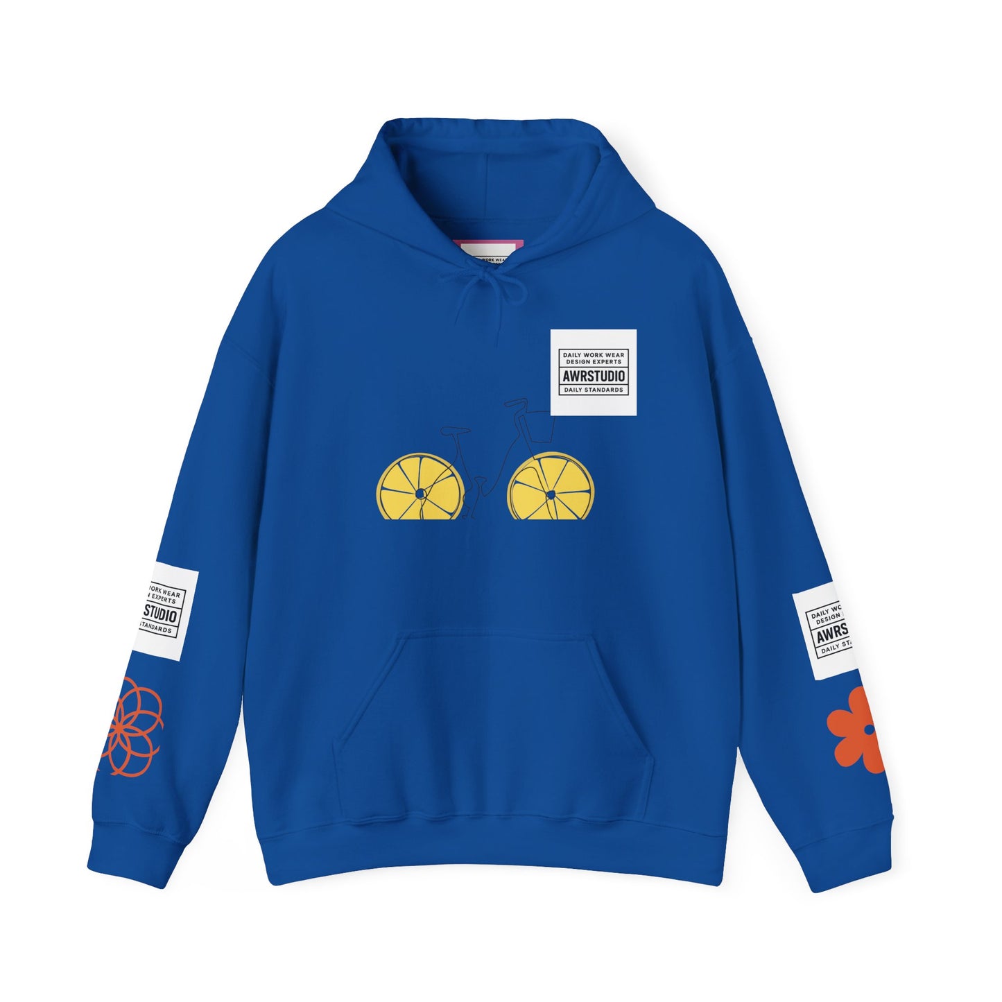 Cheerful Bike and Smile Unisex Hoodie