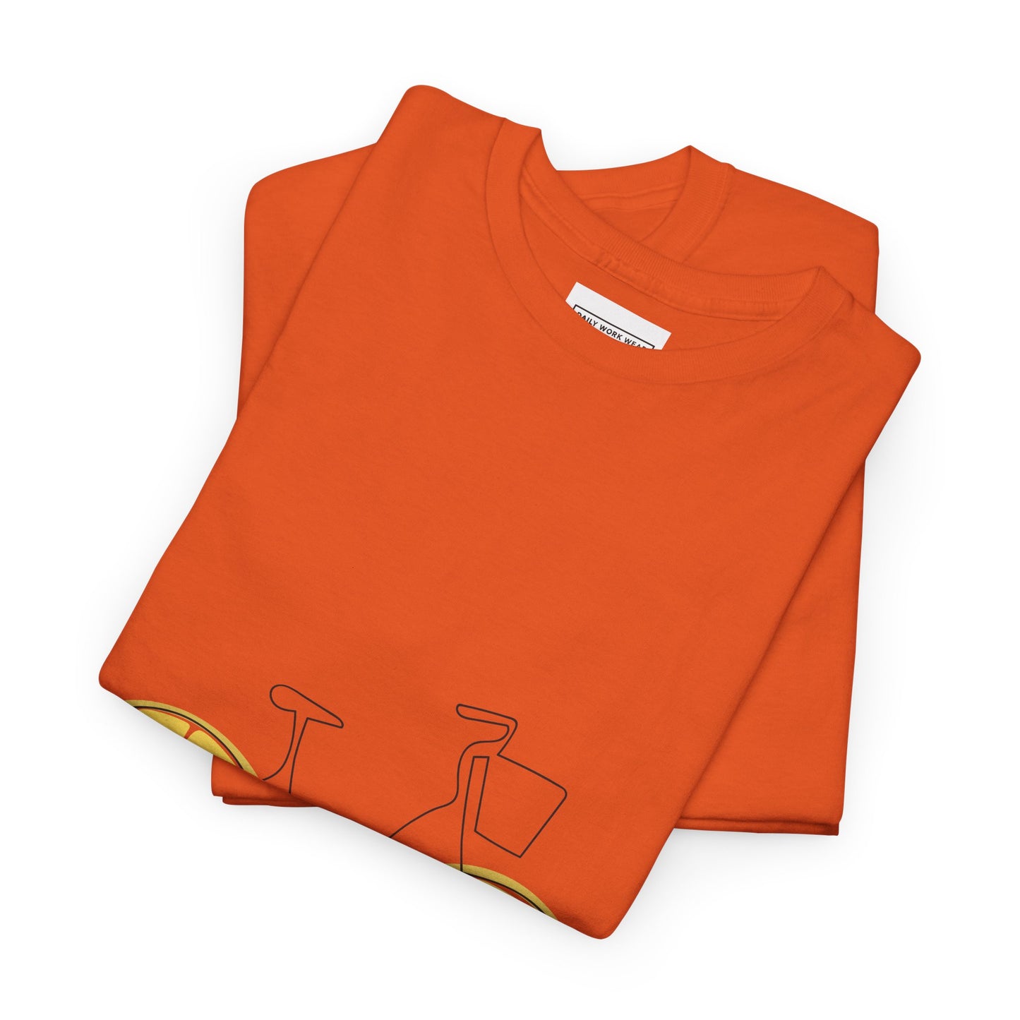 Heavy Cotton Tee - Classic and Durable Unisex Shirt