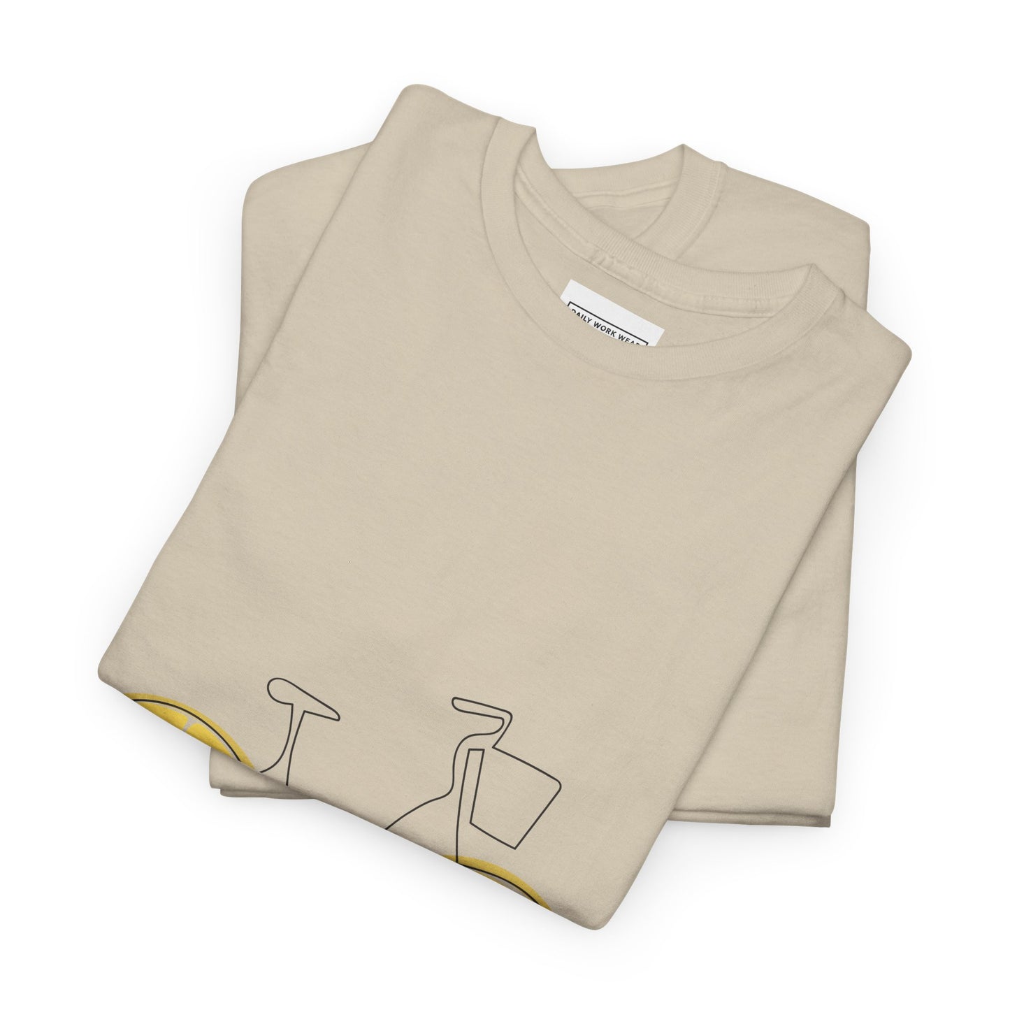 Heavy Cotton Tee - Classic and Durable Unisex Shirt