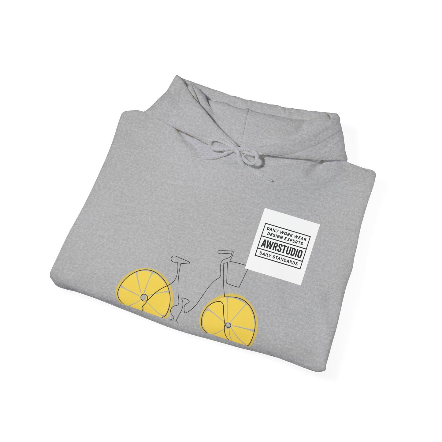 Cheerful Bike and Smile Unisex Hoodie