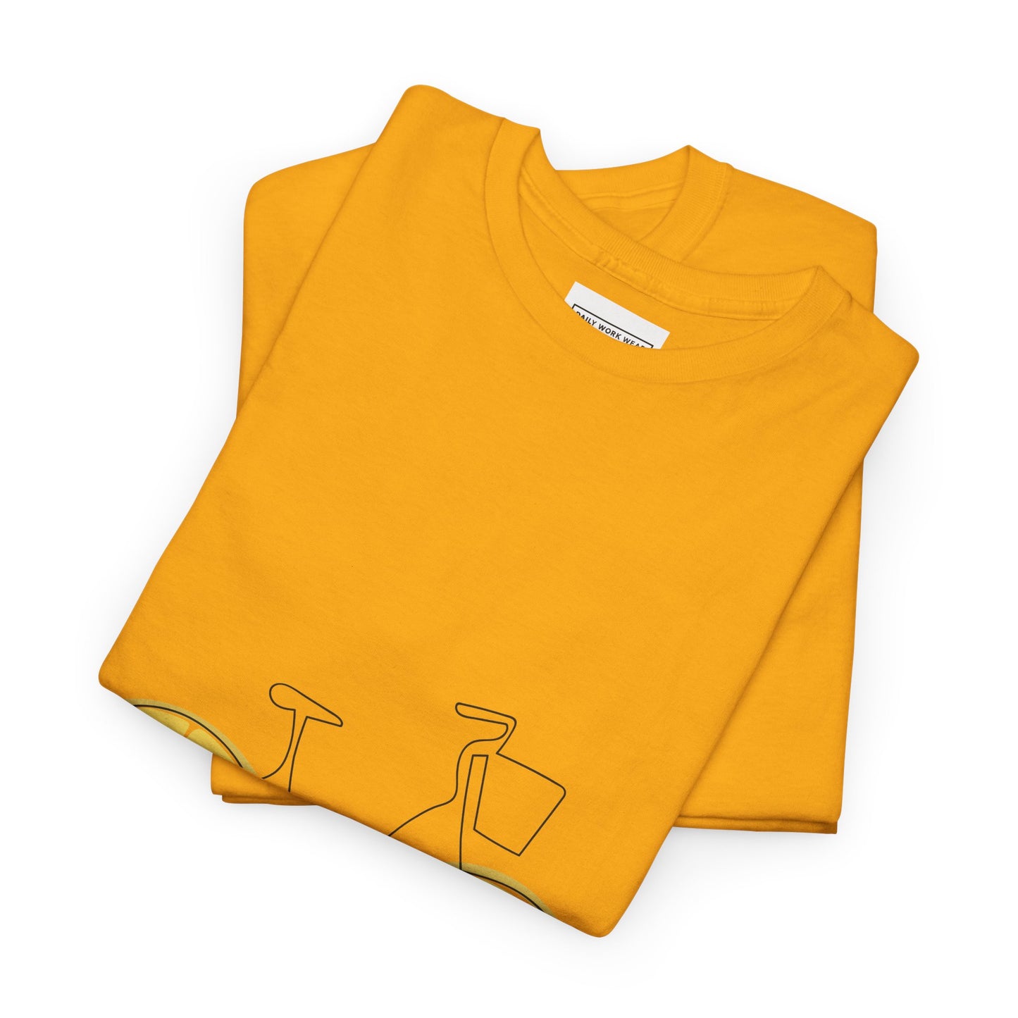 Heavy Cotton Tee - Classic and Durable Unisex Shirt